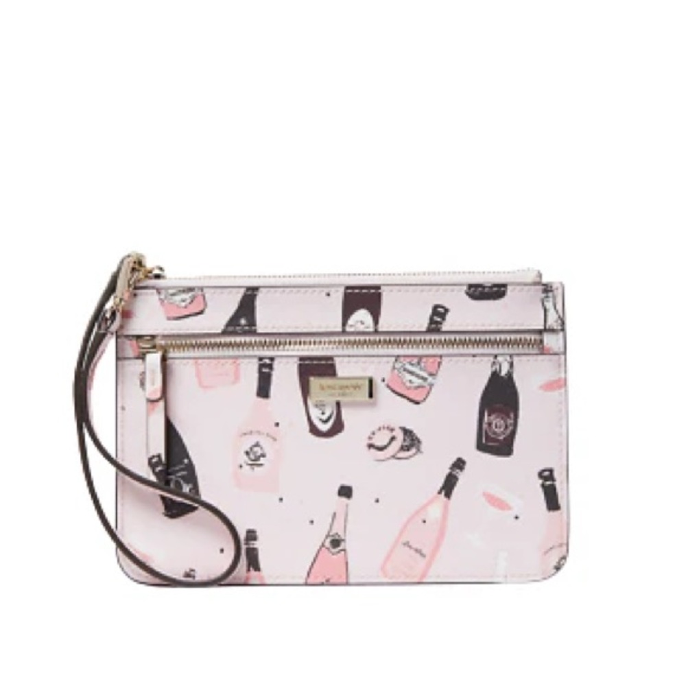NWT Kate Spade New York Shore Street Champagne Tinie
Wristlet pocket